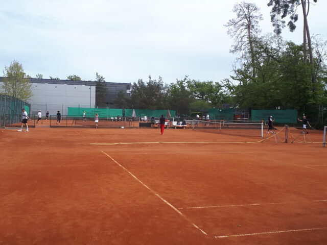 Außenanalage ab Dienstag, den 7.4. für das Tennis wieder bespielbar