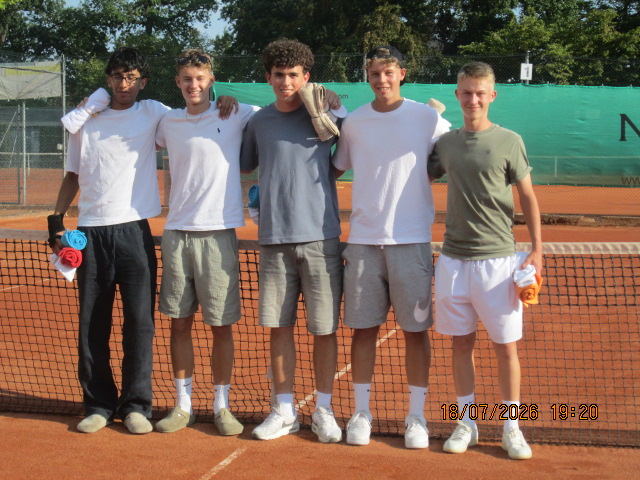 Die U18/1m ist Bezirksmeister!!!